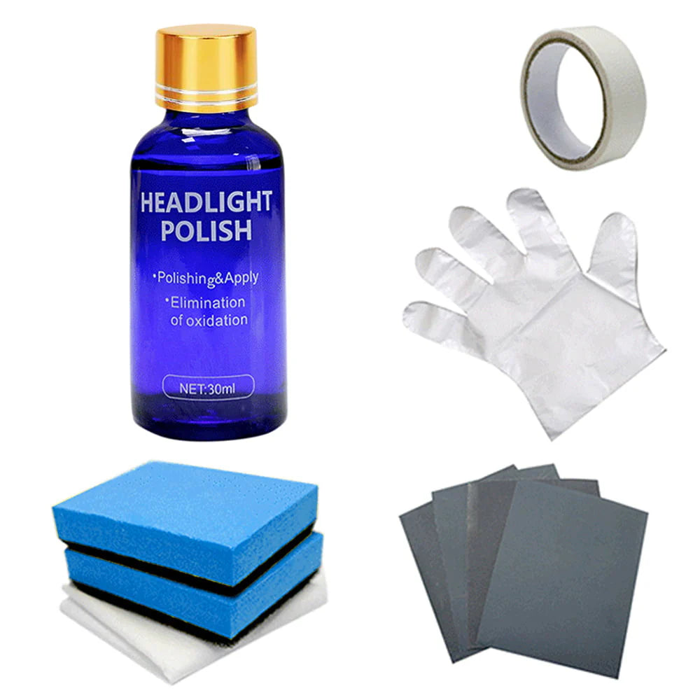 Car Polishing Headlight Repair Refurbishment Liquid Car Light Repair Agent Window Glass Cleaner Car Accessories