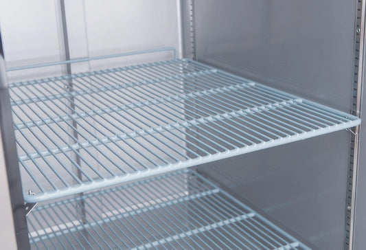 Dukers D28F-GS1 Bottom Mount Glass Single Door Commercial Reach-in Freezer