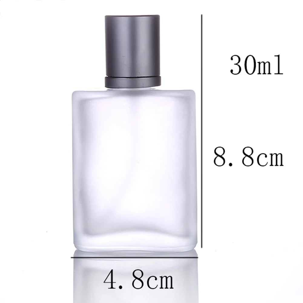 Dream Lifestyle 30/50ml Portable Transparent Fine Mist Spray Perfume Atomizer Glass Bottles