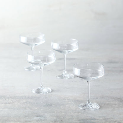 Zwiesel Echo Coupe Cocktail Glasses 9.4oz, Set of 4