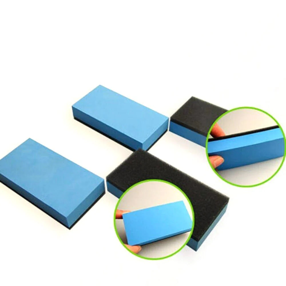 Sufanic 10Pcs Car Ceramic-Coating Sponge Glass Nano Wax Coat Applicator Polish Pads
