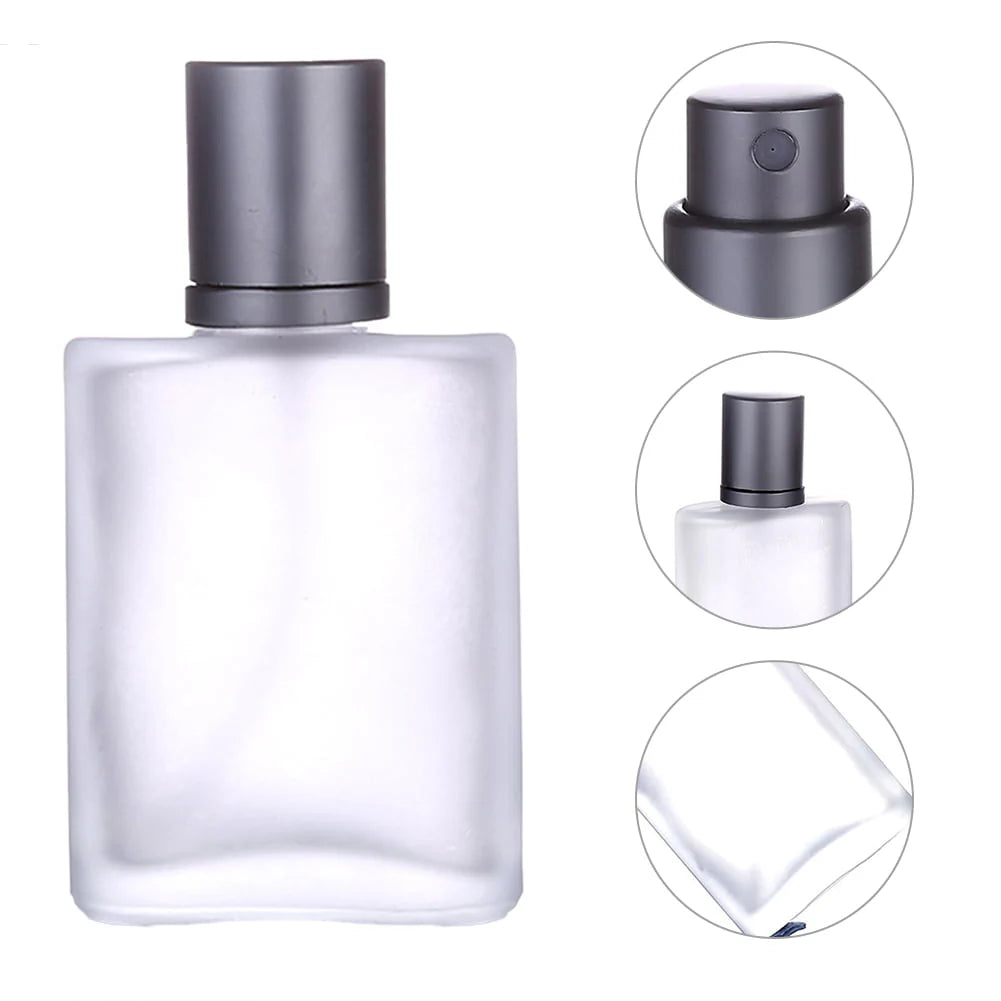 Dream Lifestyle 30/50ml Portable Transparent Fine Mist Spray Perfume Atomizer Glass Bottles