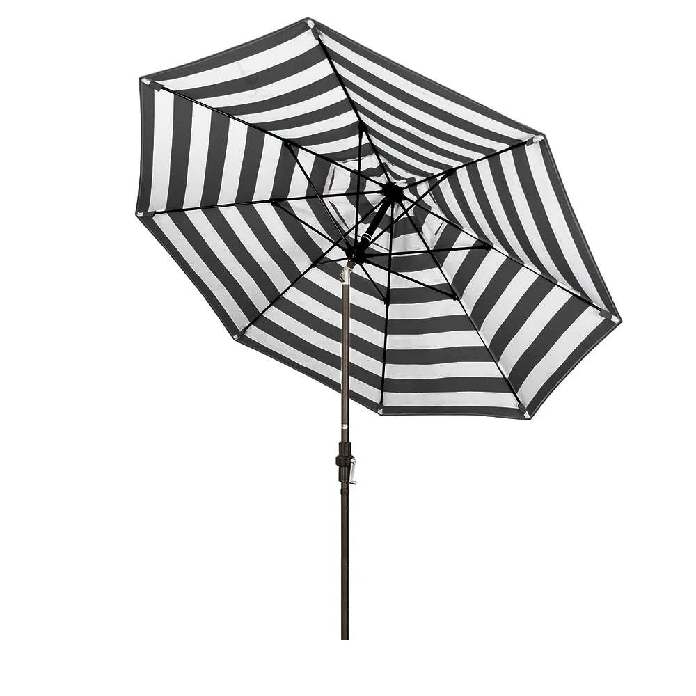 California Umbrella Sun Master Series Patio Market Umbrella in Olefin with Aluminum Pole Fiberglass Ribs Collar Tilt Crank Lift