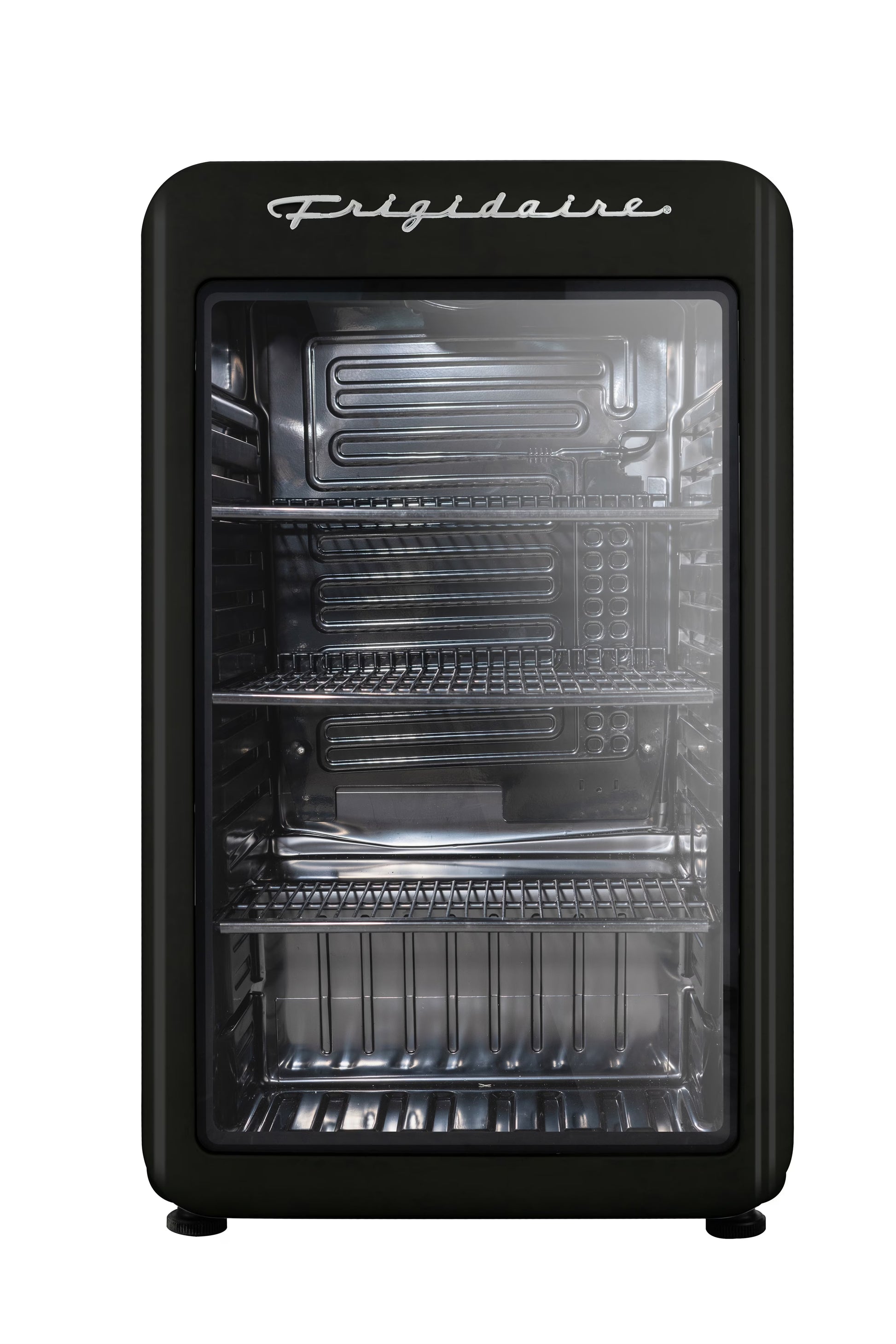 Frigidaire 3.3 Cu. Ft. Retro Refrigerator, Glass Door, Black