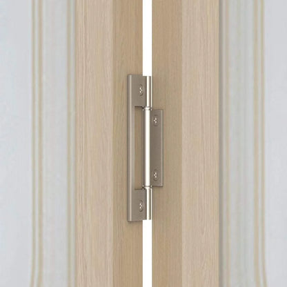 LTL Home Products Pinecroft Tuscany Decorative Glass/Raised Panel Interior Bifold Solid Pine Wood Door, 24" x 80", Unfinished Pine 24x80 Inch