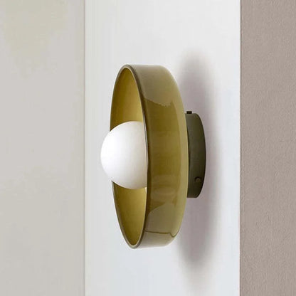 Arturesthome Modern Glass Semi Flush Mount Ceiling Light Fixture