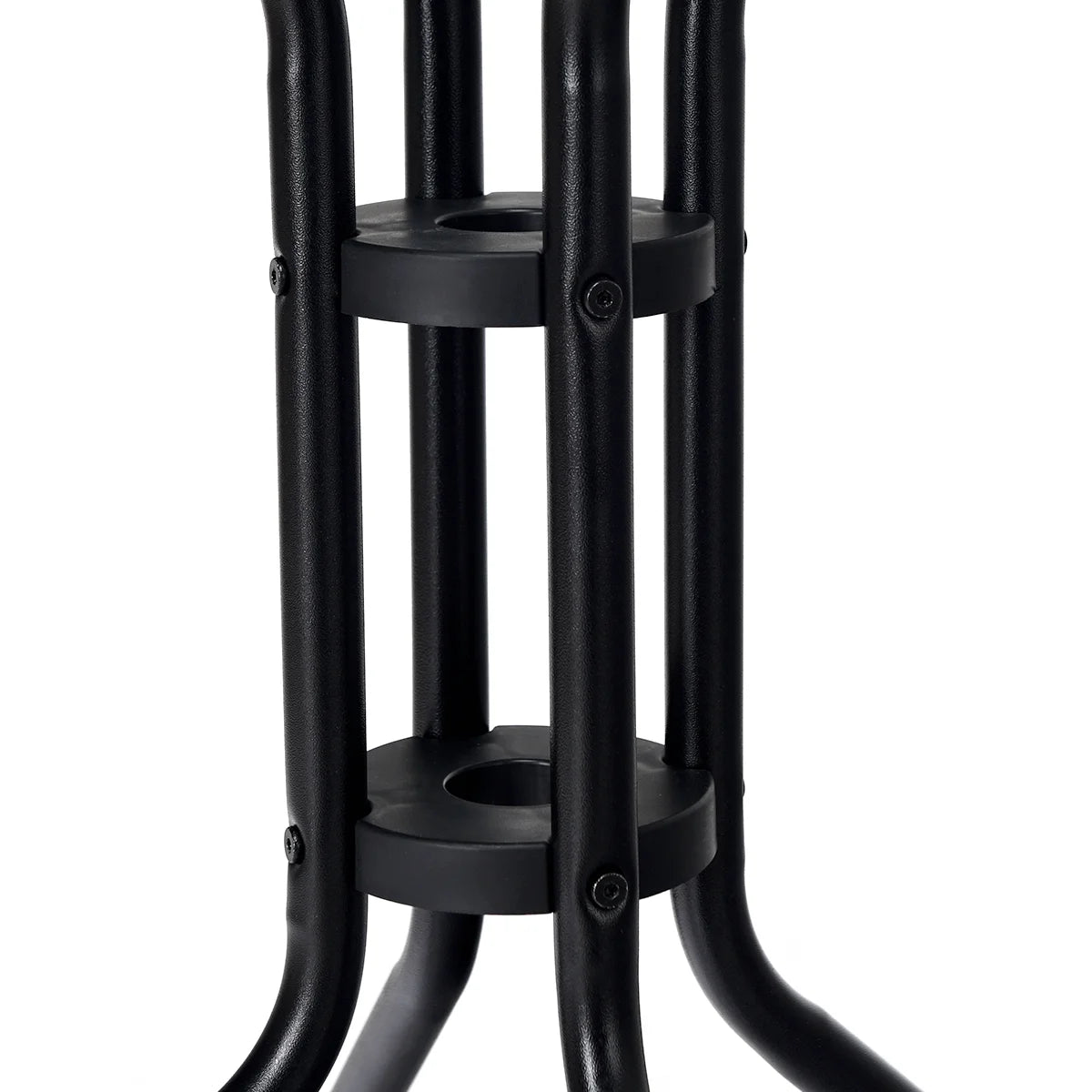 Patiojoy 32" Round Garden Bar Glass Table Patio Umbrella Deck Outdoor Furniture