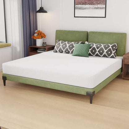 YRLLENSDAN King Size Mattress Medium Firm Mattress Fiberglass Free Certipur-Us Certified Cool Sleep & Comfy Support King Mattress in a Box King Bed Mattress King Memory Foam Mattress, 5 Inch
