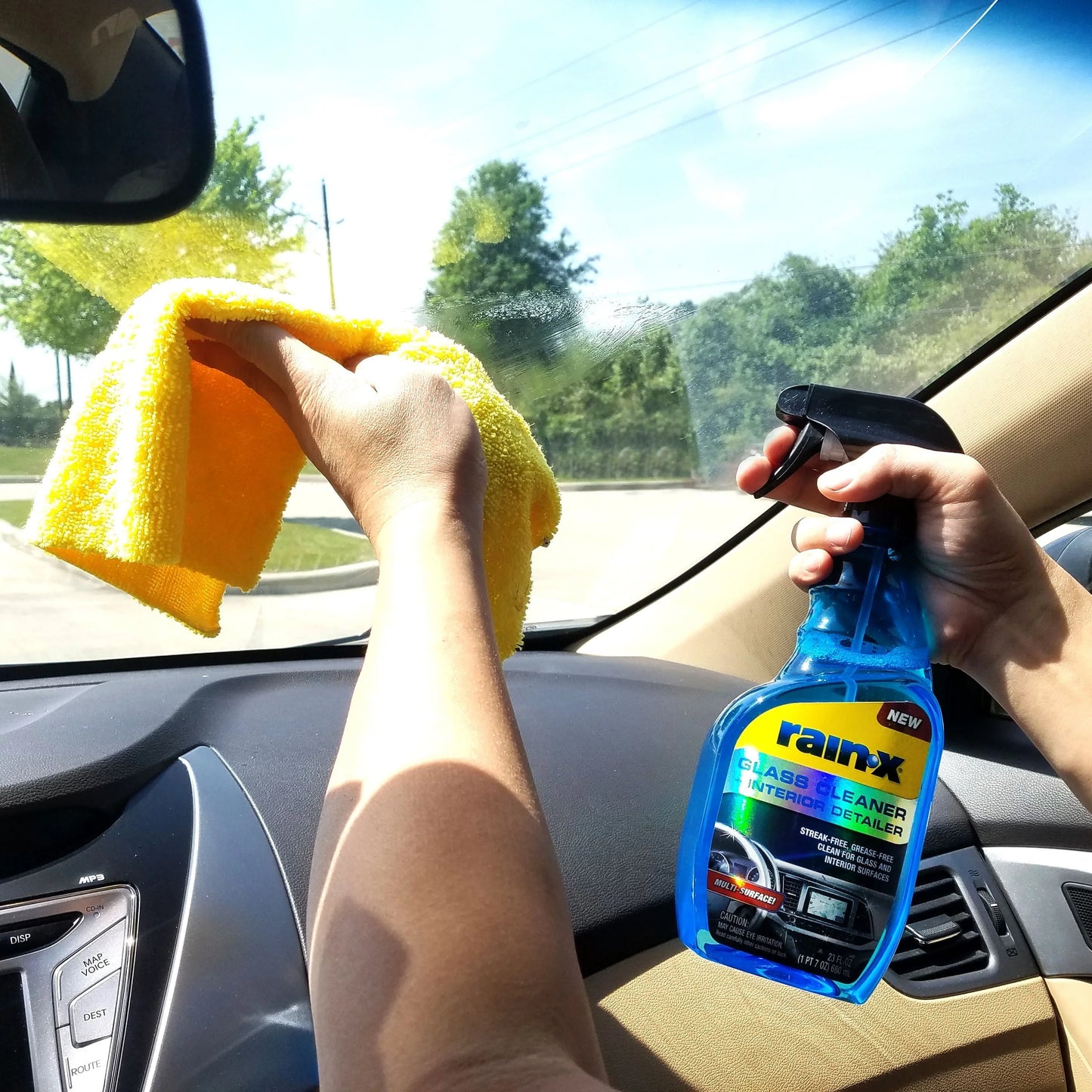NEW! Rain-X Glass Cleaner With Interior Detailer 23oz - 620138