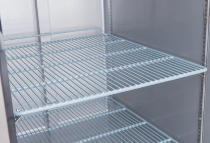Dukers D28F-GS1 Bottom Mount Glass Single Door Commercial Reach-in Freezer