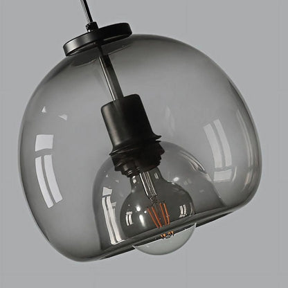 Arturesthome Black Spherical Glass Pendant Light