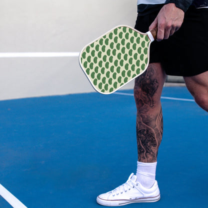 The Pickleball Club - Exclusive, Signature, Pickleball Paddle | Fiberglass Surface with High Grit & Spin | Composite Honeycomb Core, Lightweight | Extended Handle, Pickleball & Travel Bag