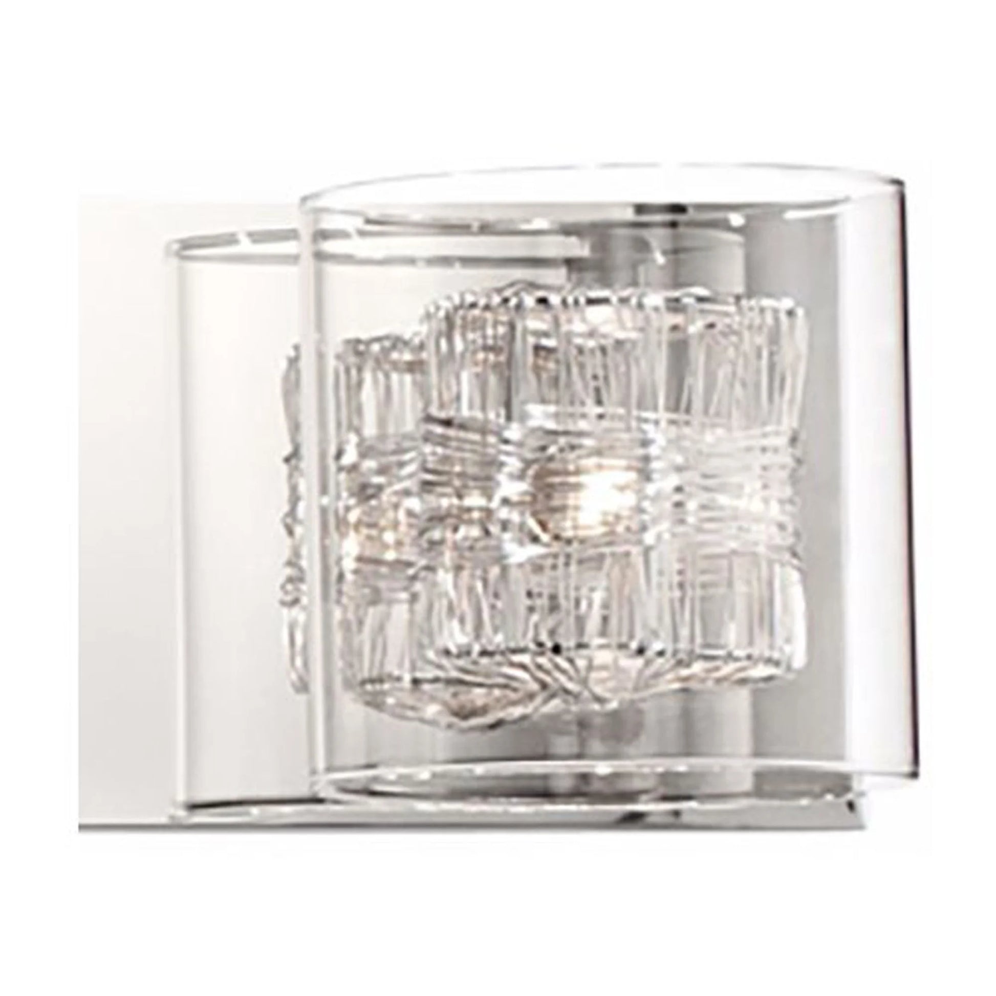 Possini Euro Design 3-Light Chrome Dimmable Vanity Light with Clear Glass Shades
