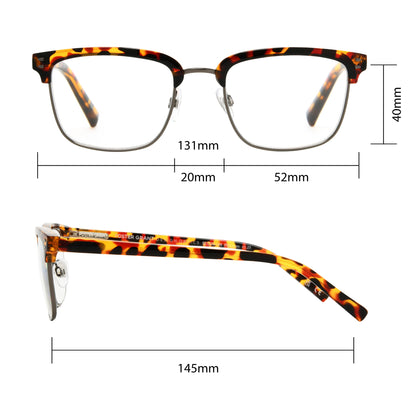 Design Optics by Foster Grant #814 Modern Club Reading Glasses, 3-pack