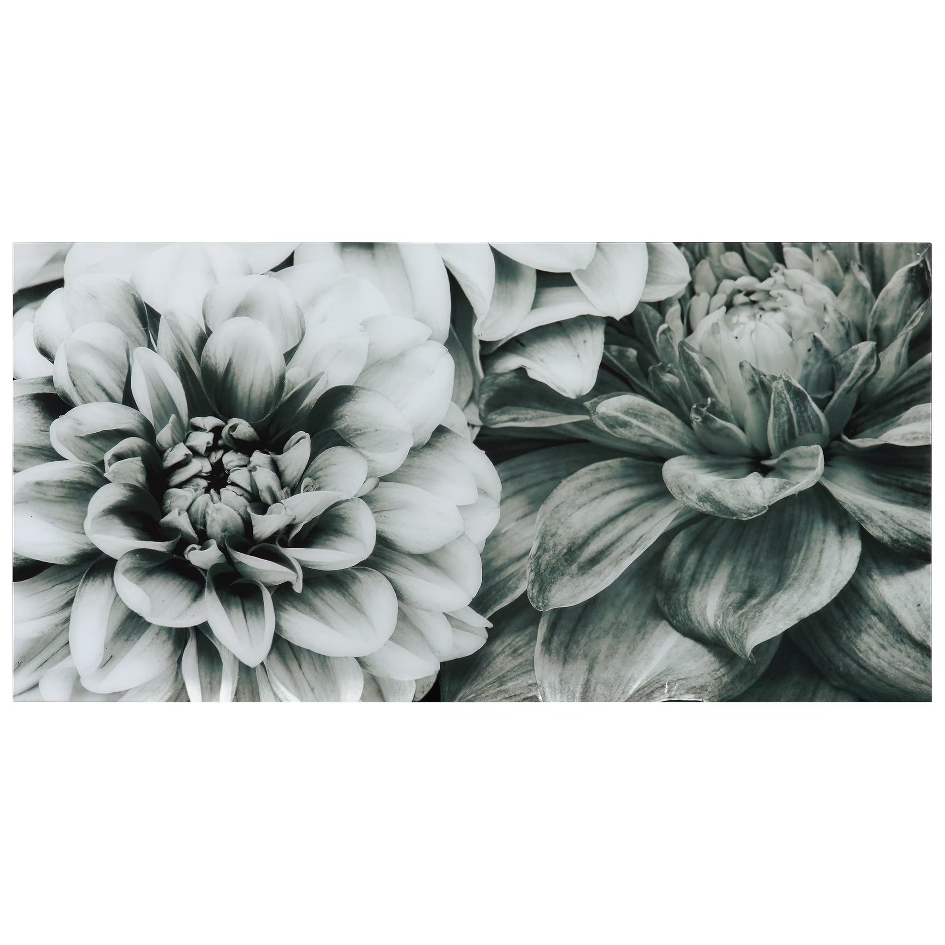 Empire Art Direct Blue Splash Frameless Free Floating Tempered Glass Panel Graphic Wall Art, 72" x 36", Ready to Hang