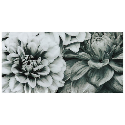 Empire Art Direct Blue Splash Frameless Free Floating Tempered Glass Panel Graphic Wall Art, 72" x 36", Ready to Hang