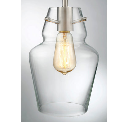 Savoy House Glass Filament Mini Pendant in English Bronze - 7-4134-1-13
