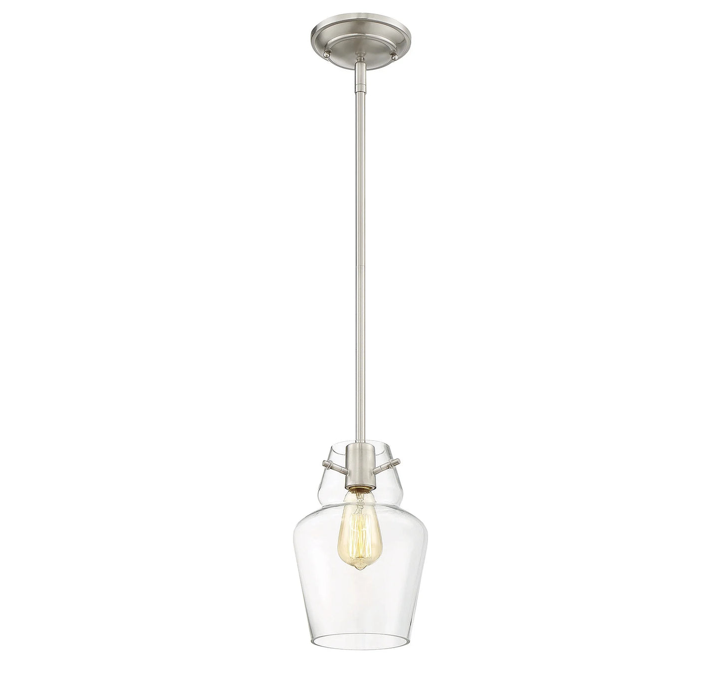 Savoy House Glass Filament Mini Pendant in English Bronze - 7-4134-1-13