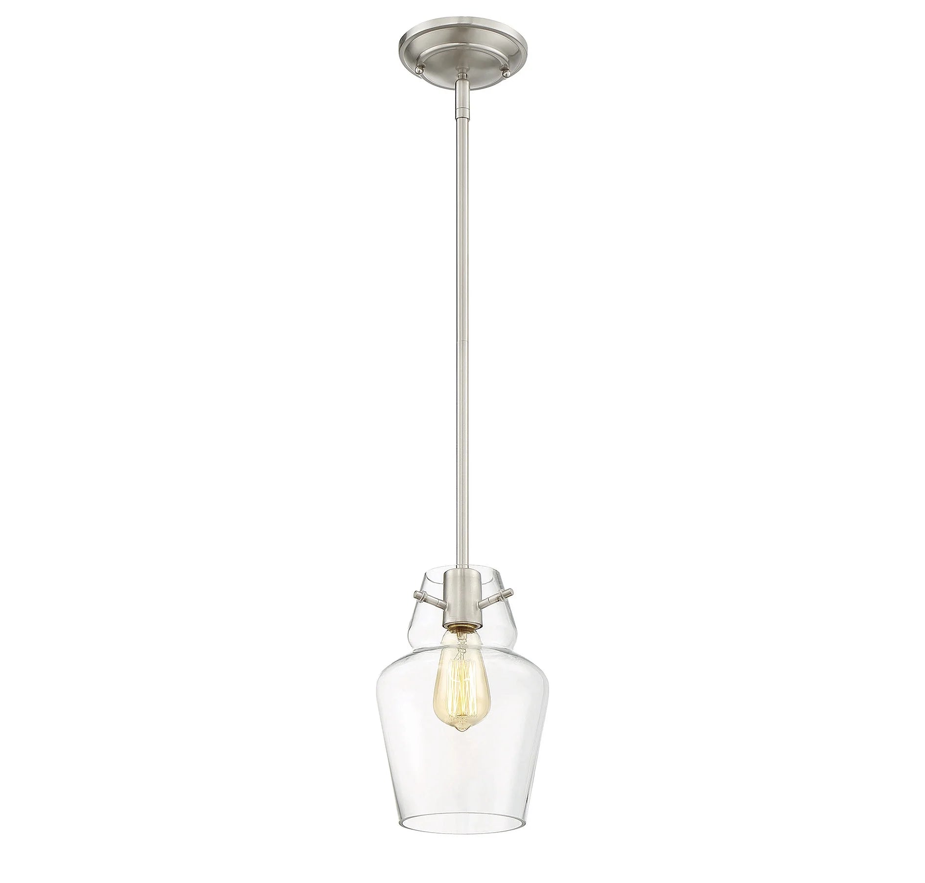 Savoy House Glass Filament Mini Pendant in English Bronze - 7-4134-1-13