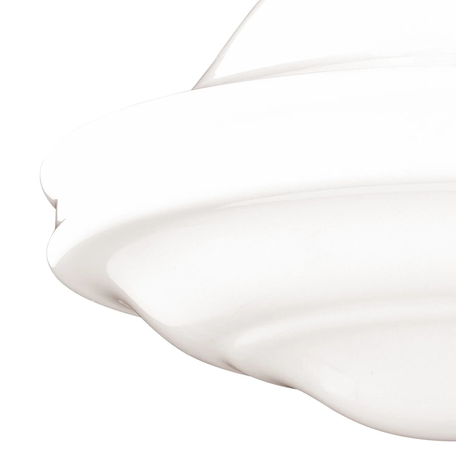 Huntley 12-in W Satin Nickel Farmhouse Schoolhouse Semi Flush Mount Ceiling Light White Glass