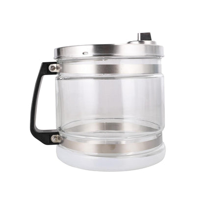 1 Gallon/4L Home Stainless Steel Water Distiller w/Glass Bottle