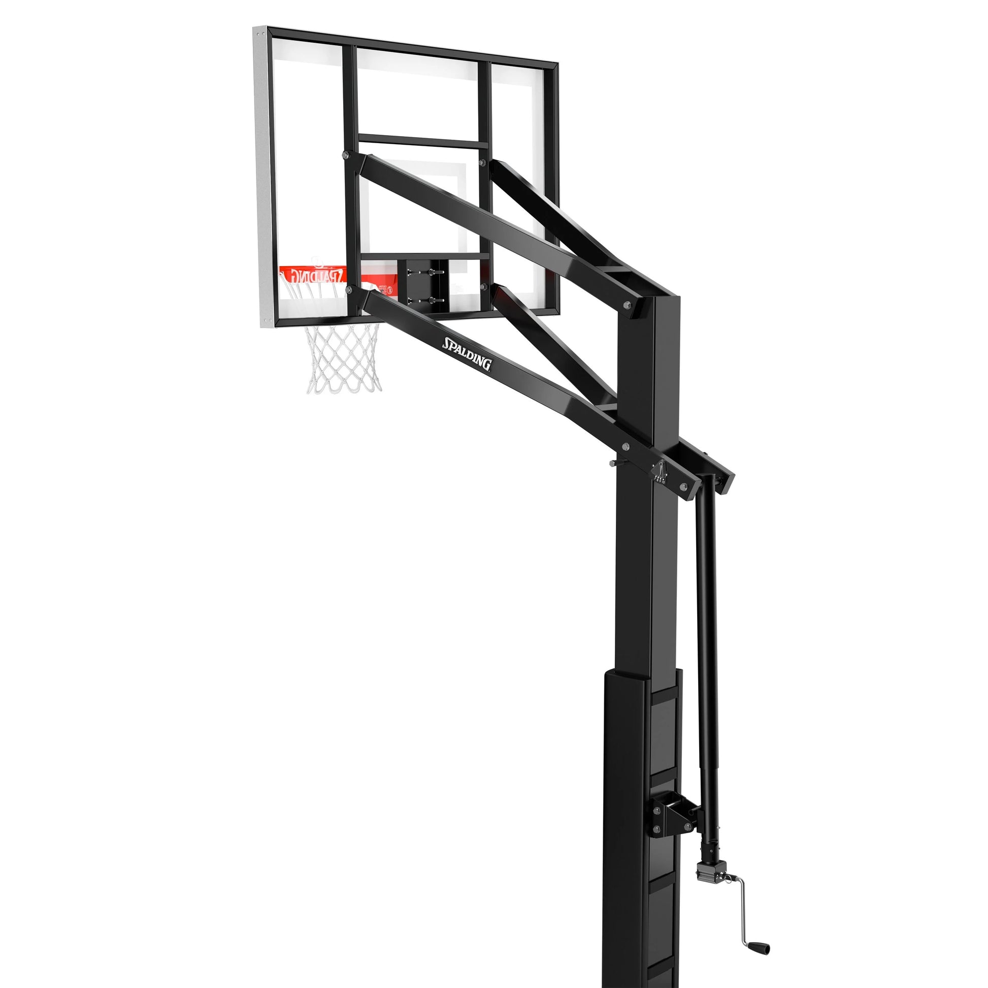 Spalding "888TM" Series 60 In. Tempered Glass In-Ground Basketball Hoop