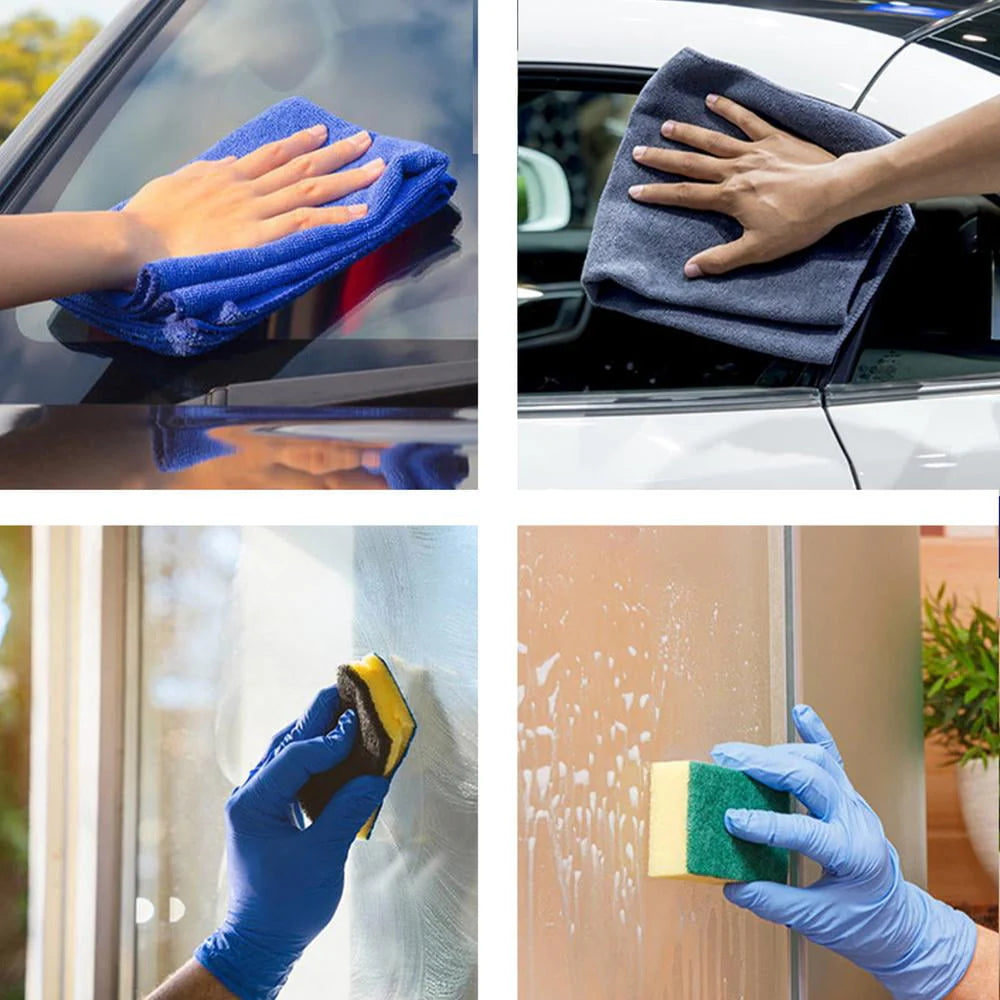 Tohuu Car Glass Polishing Compound Glass Coat Paint Protection 50ml Ceramic Coating Windshield Hydrophobic Protection For Glass With Sponge Car Exterior Restorer Waterless Car Wash. competent