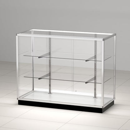 48° D * 20° W * 38° H - full vision glass display case