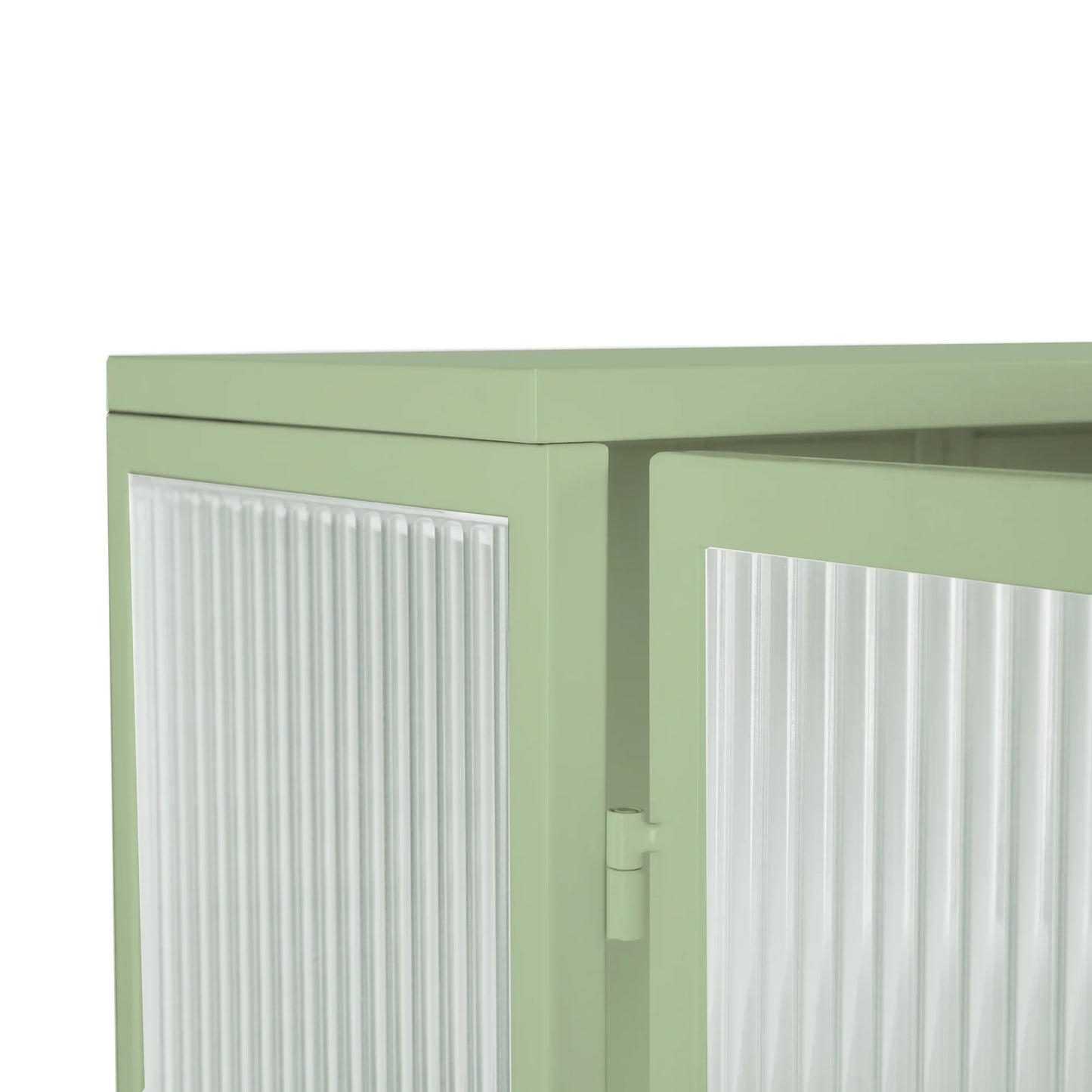 Heyizhuo 23.62" Glass Doors Modern Two-door Wall Cabinet
