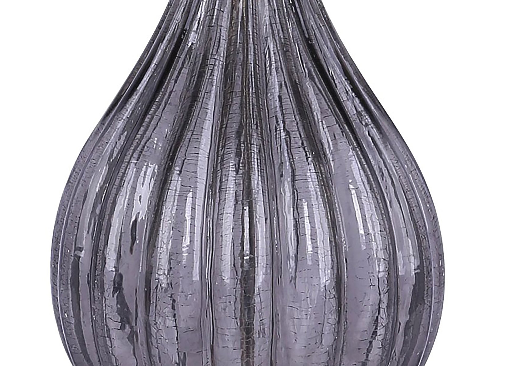 LumiSource Clear Jenny 27" Glass Table Lamp - Set of 2