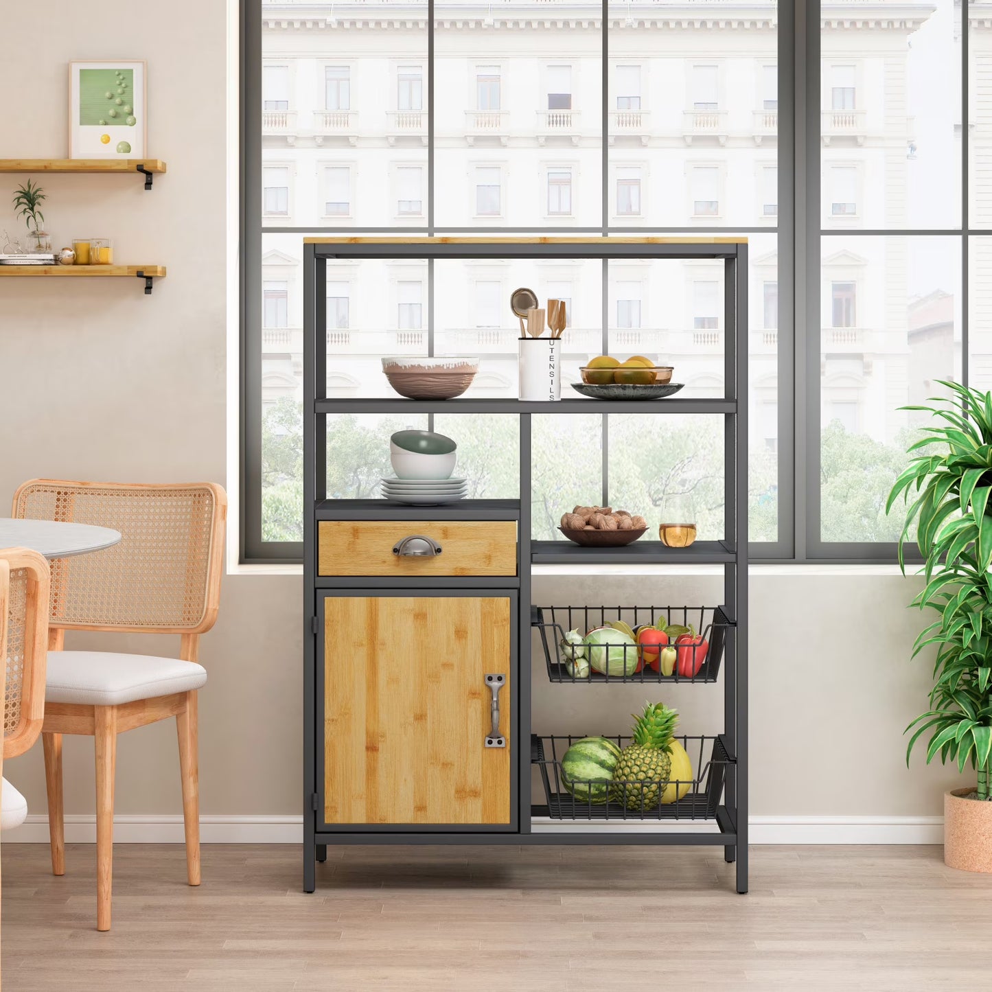 55.12"Spacious Cat House with 2 Sliding Tempered Glass Doors, for Living Room, Bedroom, Hallway, 55.12"L x 22.83"W x 29.92"H Top Board: 110 lbs Load, Cabinet shelf: 60 lbs Load, Black