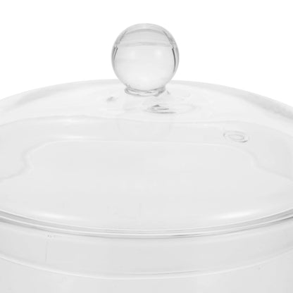BESTONZON Household High Borosilicate Glass Soup Pot Pot Glass Two-eared Instant Noodle Bowl