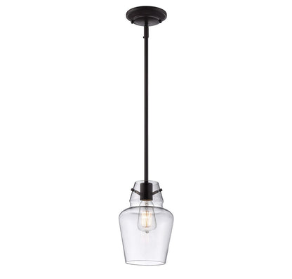 Savoy House Glass Filament Mini Pendant in English Bronze - 7-4134-1-13