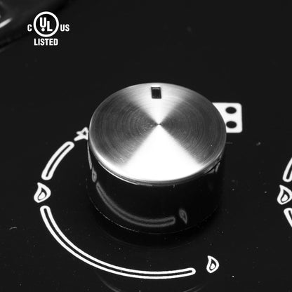 Gas On Glass Cooktop with Sealed Burners, Tempered Glass Table with 1 Ultra Fast Burner, Easy to Clean, 36 in , Abba Appliances