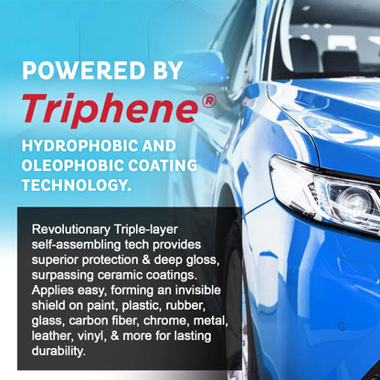 MAXLONE 20oz Car Spray with Triphene, Quick Spray & Wipe All Purpose Waterless Detailer, Better Than Any Car Detailing Kit - Clean, Shine, Protect Paint, Glass, Wheels, and Trim Without Pre-Washing