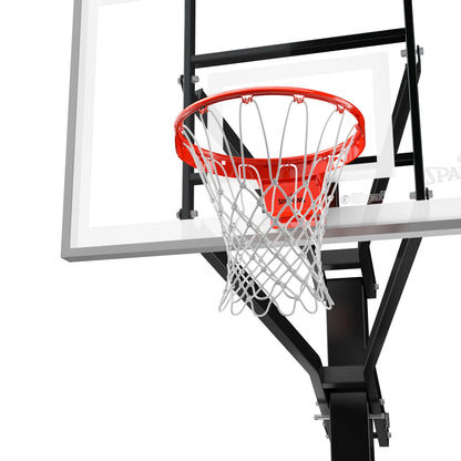 Spalding "888TM" Series 60 In. Tempered Glass In-Ground Basketball Hoop