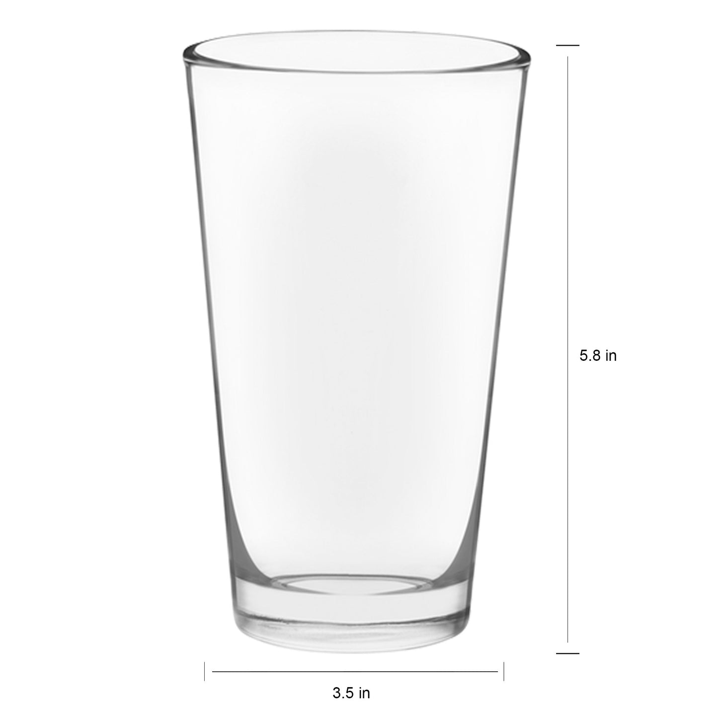 Libbey Preston Drinkware Glass Set, 16-piece