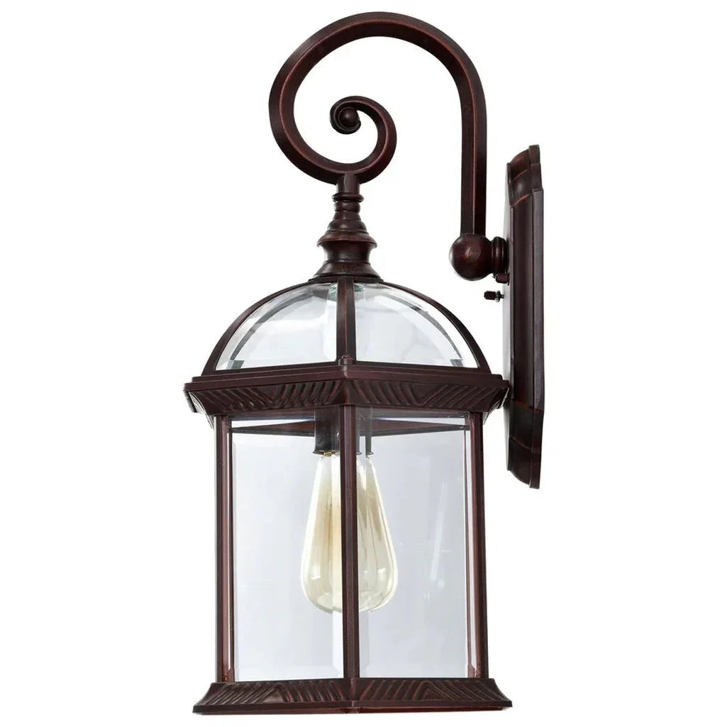 Nuvo 60-4965 - Boxwood - 1 Light - 19" Outdoor Wall W/Clear Beveled Glass