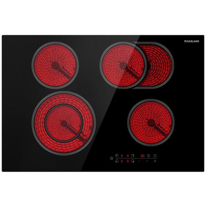 Gasland Chef 30" Built-in Electric Cooktop,4 Burners Ceramic Glass Ceramic Stove Top,240V