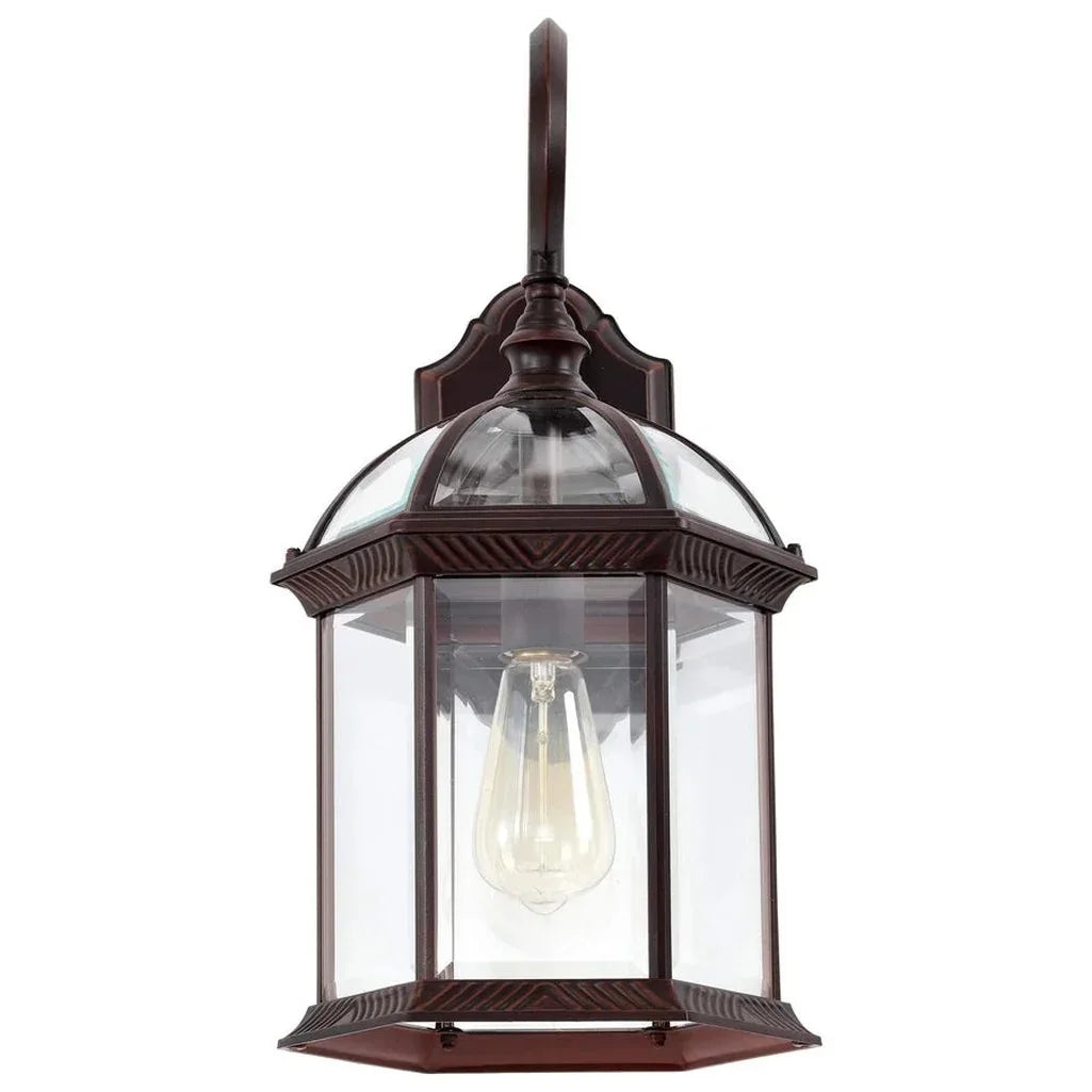 Nuvo 60-4965 - Boxwood - 1 Light - 19" Outdoor Wall W/Clear Beveled Glass