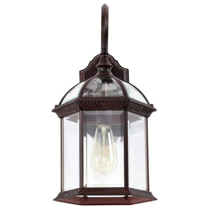 Nuvo 60-4965 - Boxwood - 1 Light - 19" Outdoor Wall W/Clear Beveled Glass