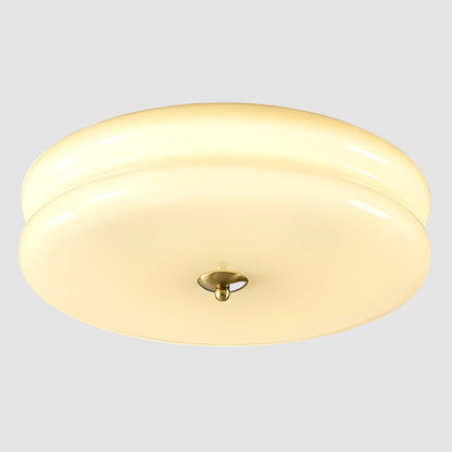 KCO Lighting Mid Century Modern LED Ceiling Lights Mint Green Glass Ceiling Lamp Large Hallway Ceiling Light