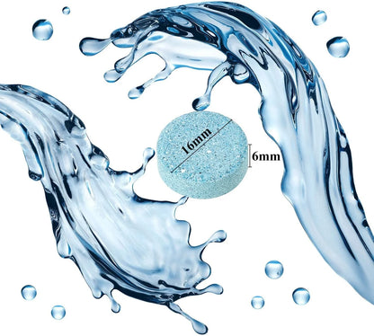 60 Pcs Car Windshield Glass Concentrated Clean Washer Tablets, Multifunctional Effervescent Spray Cleaner Cleaning Tool, Window Cleaner