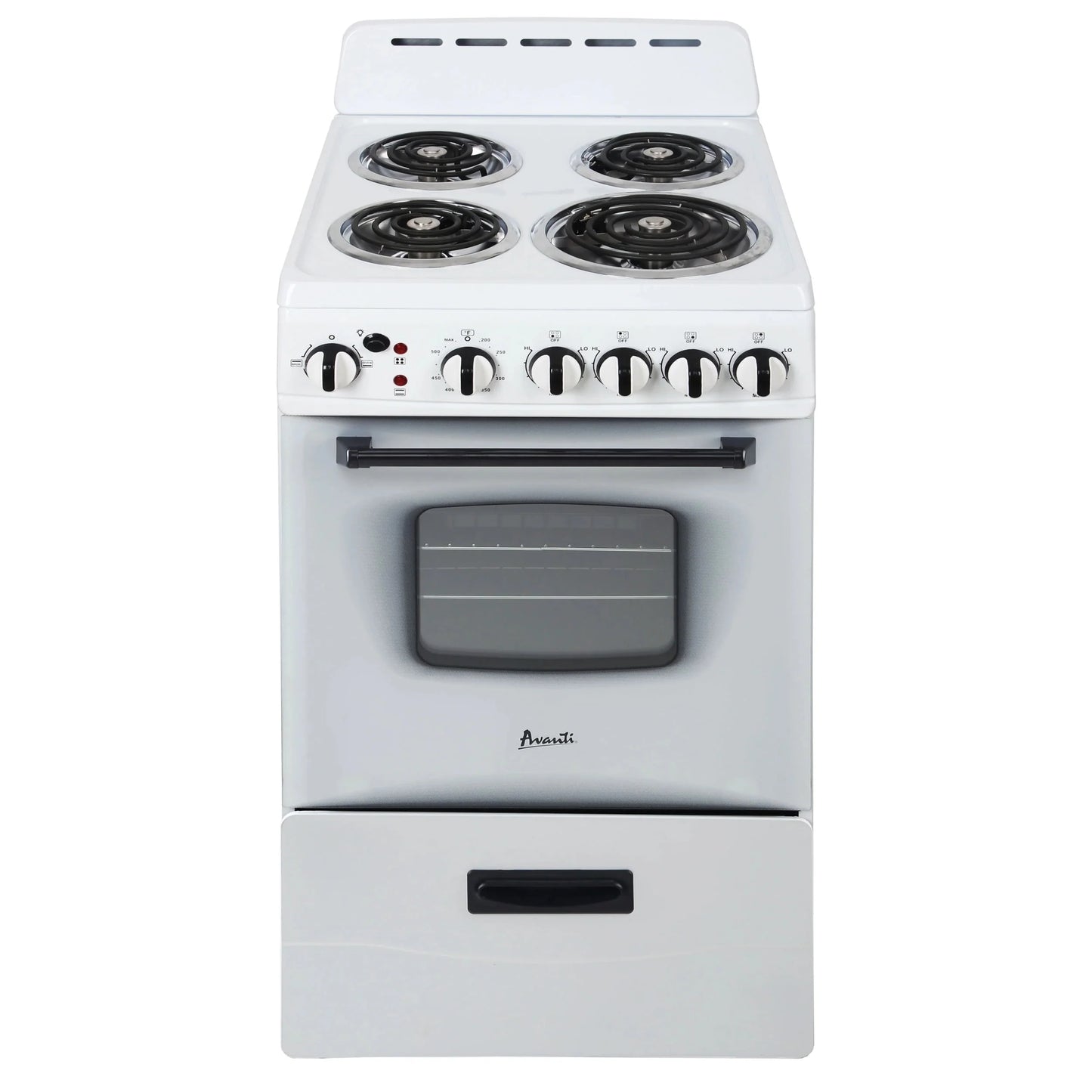 Avanti 20" Electric Range Oven with Framed Glass Door, in Stainless Steel (ERU200P3S)