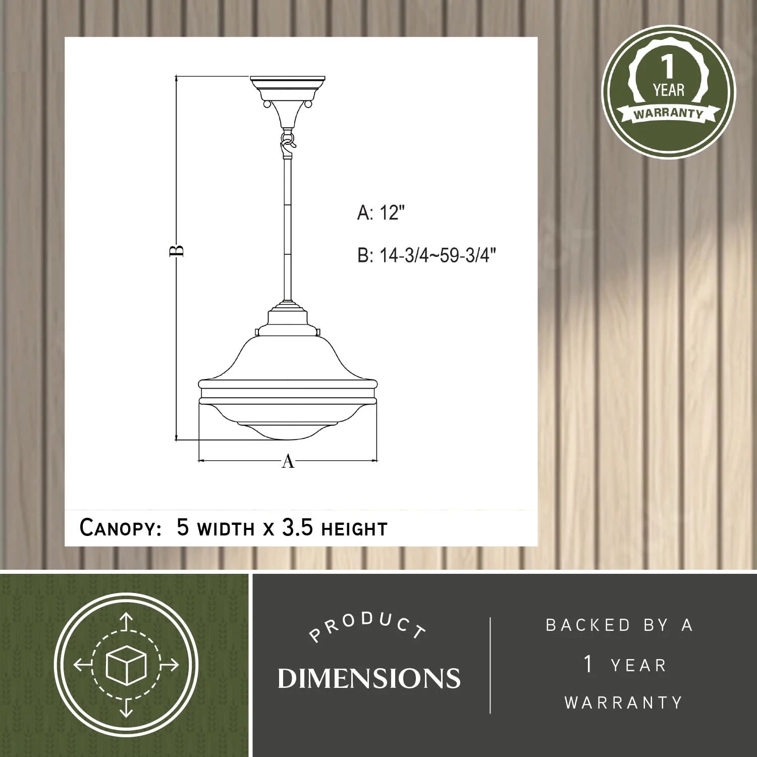 Huntley 1 Light Satin Nickel Farmhouse Schoolhouse Pendant Clear Glass
