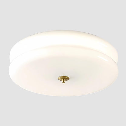 KCO Lighting Mid Century Modern LED Ceiling Lights Mint Green Glass Ceiling Lamp Large Hallway Ceiling Light