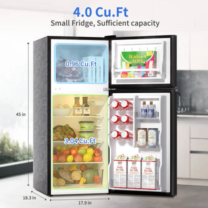 BANGSON Freestanding, 2 Bins, 3 Shelves, Glass, 115.0 V, 55 lb