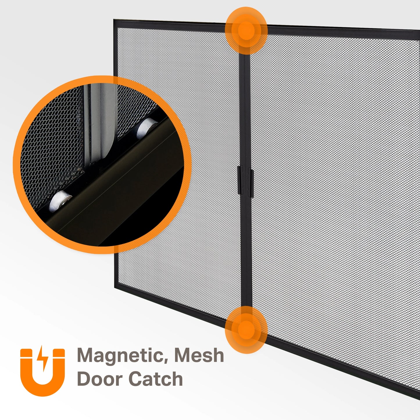 Pleasant Hearth Warming AN-1012 Alpine Fireplace Glass Door for Masonry Fireplaces, Large, Black