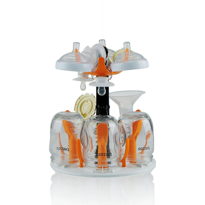 Baby Brezza Baby Bottle Sterilizer and Dryer Machine Electric Steam Sterilization - Pacifiers. Glass. Plastic. and Newborn Feeding Bottles