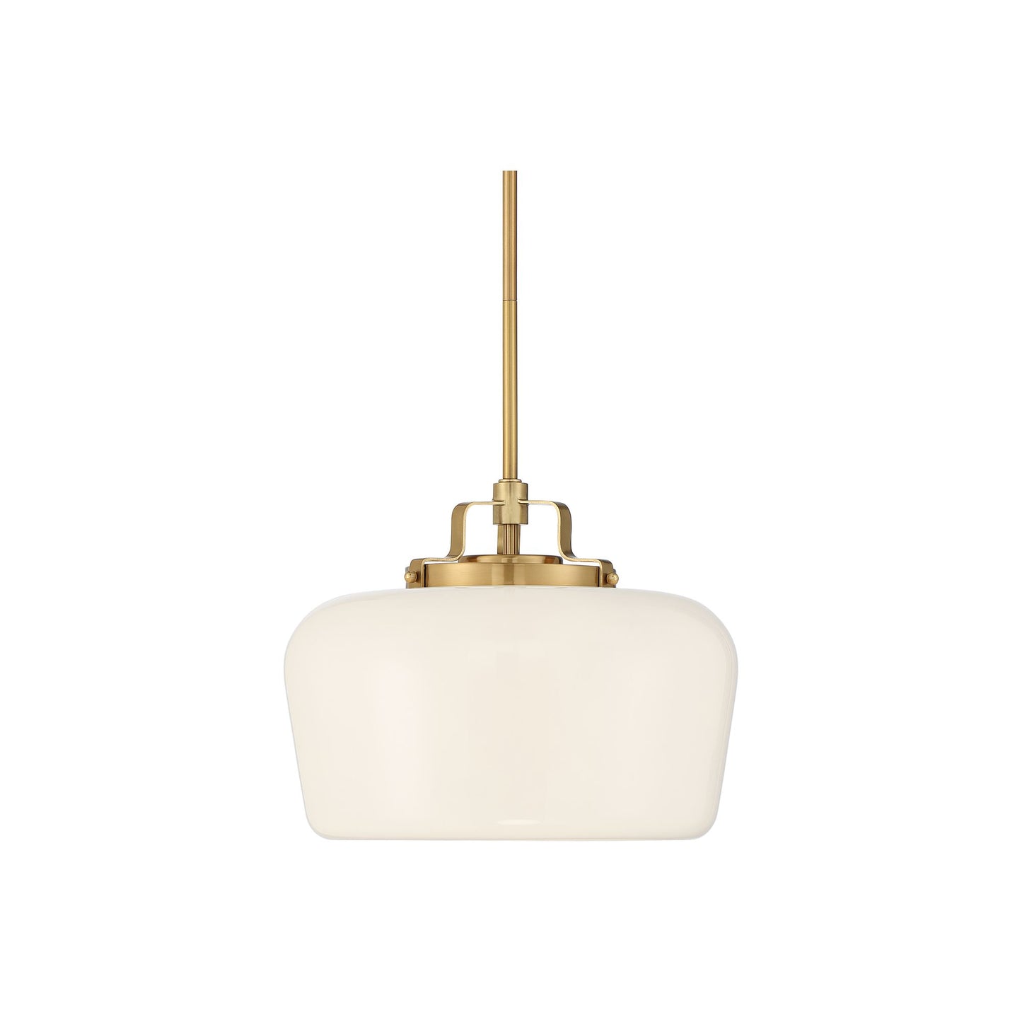 Possini Euro Design Gold Pendant Chandelier 15" Wide Modern Opal White Glass Shade 3-Light Fixture for Dining Room Living House Home Kitchen Island